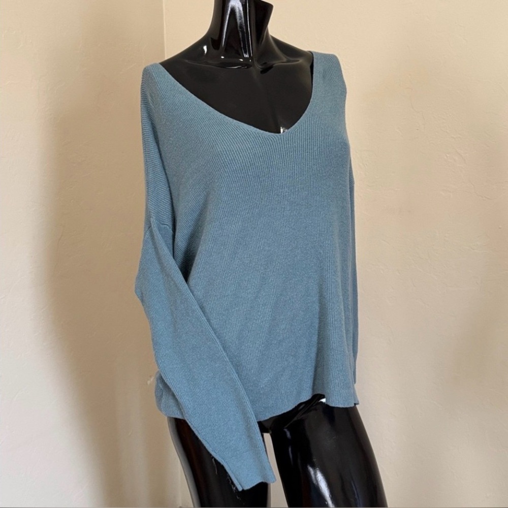 Windsor Teal V-Neck Shrug